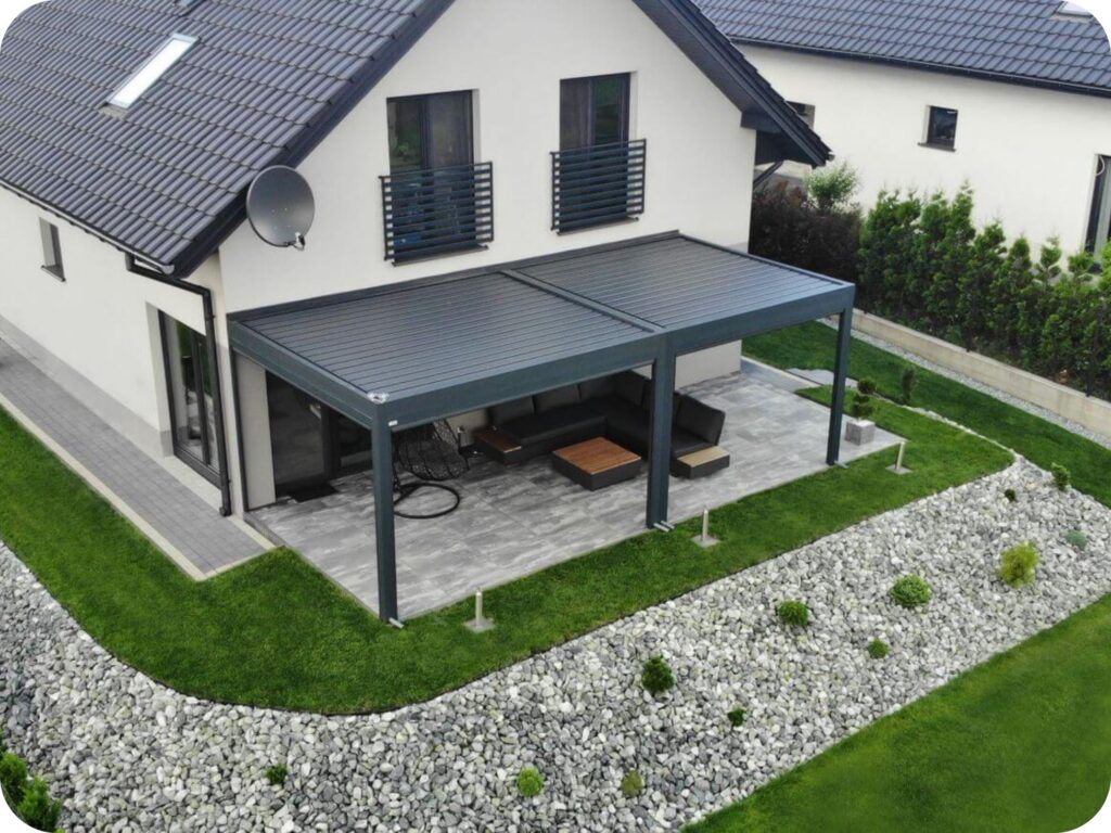 Pergole antracytowe Ozimek