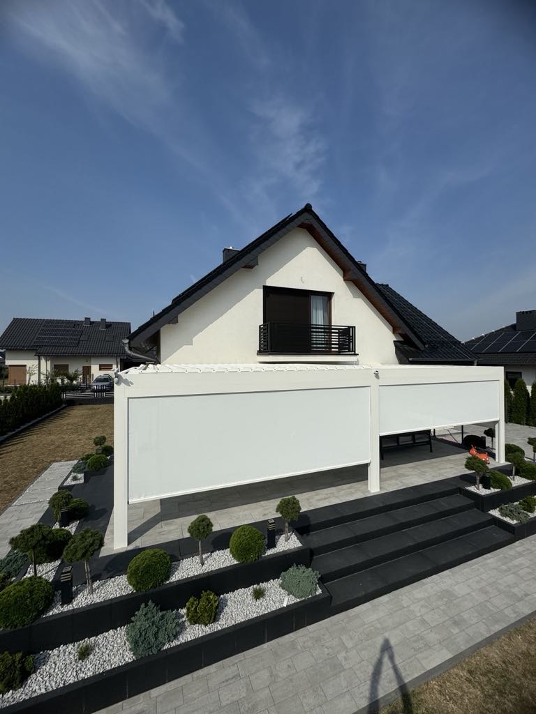Pergola tarasowa w Górkach
