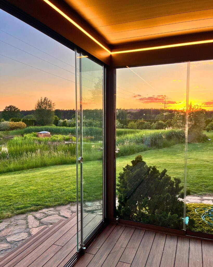 Pergola lamelowa w Lesznie