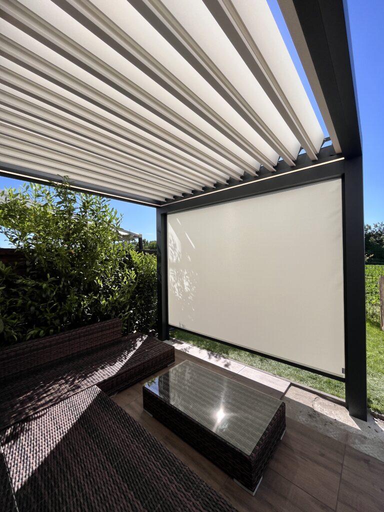 Pergola z roletą Screen ZIP Wrocław